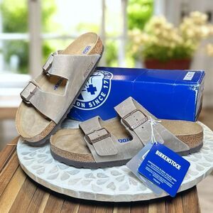 Birkenstock Arizona BS Leather Tobacco Brown Sandals Size  EU 40 Regular Fit NIB